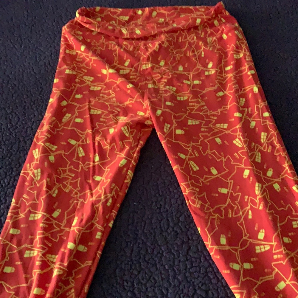Lularoe haunted house leggings